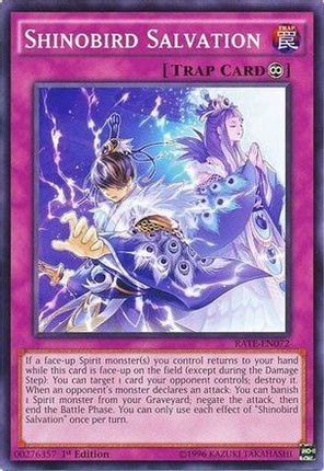 Shinobird Salvation (Common / Short Print) [RATE-EN072] Unlimited