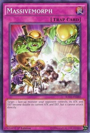 Massivemorph (Common / Short Print) [RATE-EN080] 1st Edition