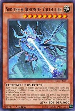 Subterror Behemoth Voltelluric (Rare) [RATE-EN084] 1st Edition
