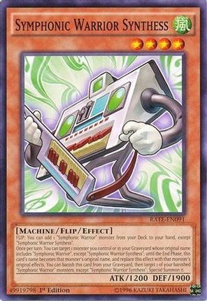 Symphonic Warrior Synthess (Common / Short Print) [RATE-EN091] 1st Edition