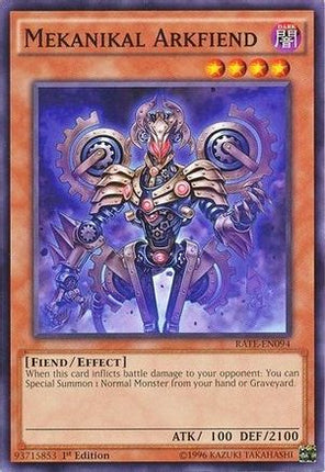 Mekanikal Arkfiend (Common / Short Print) [RATE-EN094] 1st Edition