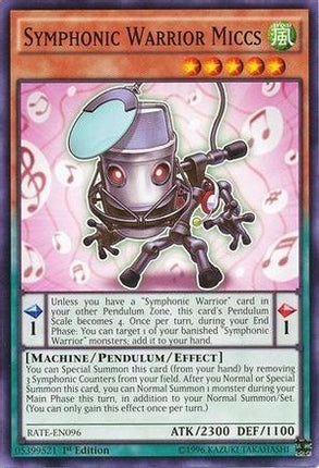 Symphonic Warrior Miccs (Common / Short Print) [RATE-EN096] 1st Edition