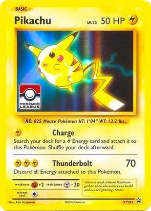Pikachu - XY202 (Pokemon League) - XY202/null [League & Championship Cards] Holofoil