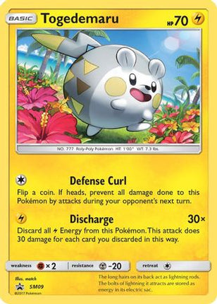Togedemaru - SM09 - SM09/null [SM Promos] Holofoil