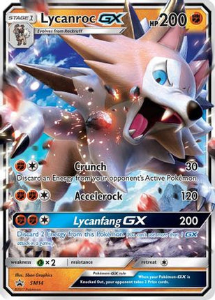 Lycanroc GX - SM14 - SM14/null [SM Promos] Holofoil