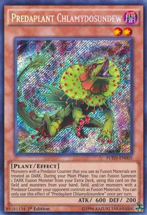 Predaplant Chlamydosundew (Secret Rare) [FUEN-EN005] 1st Edition