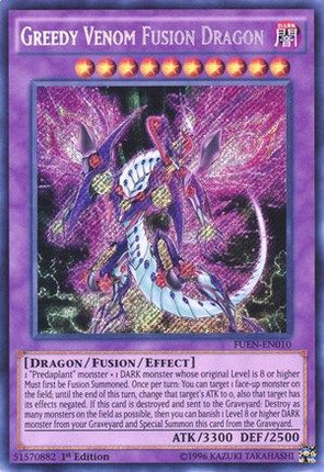 Greedy Venom Fusion Dragon (Secret Rare) [FUEN-EN010] Unlimited