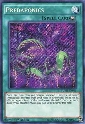 Predaponics (Secret Rare) [FUEN-EN011] 1st Edition