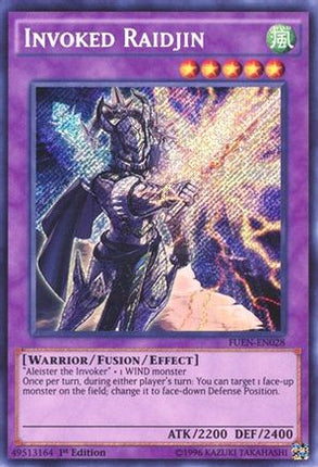 Invoked Raidjin (Secret Rare) [FUEN-EN028] 1st Edition