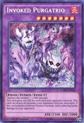 Invoked Purgatrio (Secret Rare) [FUEN-EN030] Unlimited