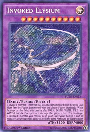 Invoked Elysium (Secret Rare) [FUEN-EN033] 1st Edition