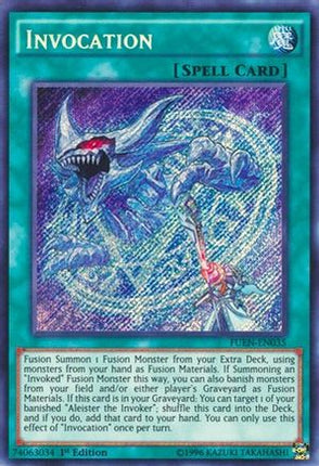 Invocation (Secret Rare) [FUEN-EN035] Unlimited