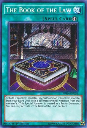 The Book of the Law (Secret Rare) [FUEN-EN036] 1st Edition