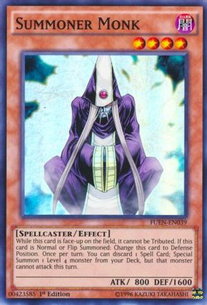 Summoner Monk (Super Rare) [FUEN-EN039] 1st Edition
