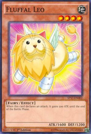 Fluffal Leo (Starfoil) (Starfoil Rare) [SP17-EN002] 1st Edition