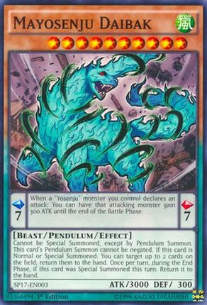 Mayosenju Daibak (Common / Short Print) [SP17-EN003] 1st Edition