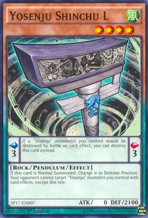 Yosenju Shinchu L (Starfoil) (Starfoil Rare) [SP17-EN007] 1st Edition