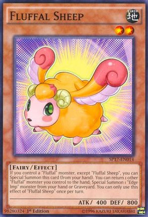 Fluffal Sheep (Common / Short Print) [SP17-EN014] 1st Edition