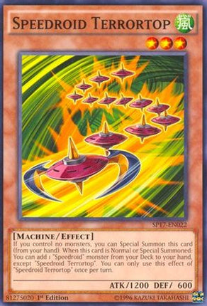 Speedroid Terrortop (Common / Short Print) [SP17-EN022] 1st Edition