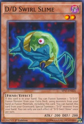 D/D Swirl Slime (Common / Short Print) [SP17-EN026] 1st Edition