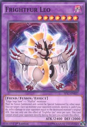 Frightfur Leo (Starfoil) (Starfoil Rare) [SP17-EN037] 1st Edition