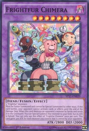 Frightfur Chimera (Starfoil) (Starfoil Rare) [SP17-EN039] 1st Edition