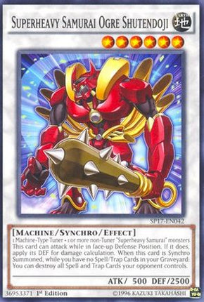 Superheavy Samurai Ogre Shutendoji (Common / Short Print) [SP17-EN042] 1st Edition