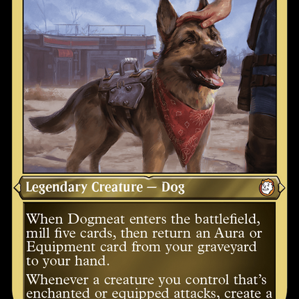 Dogmeat, Ever Loyal [Fallout] Etched Foil