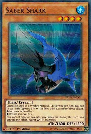 Saber Shark (Ultra Rare) [DUSA-EN004] 1st Edition