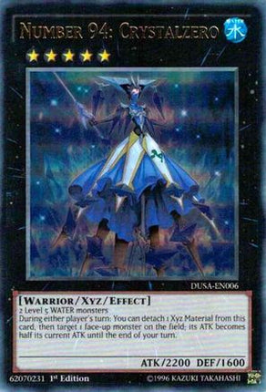 Number 94: Crystalzero (Ultra Rare) [DUSA-EN006] 1st Edition