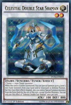 Celestial Double Star Shaman (Ultra Rare) [DUSA-EN018] 1st Edition