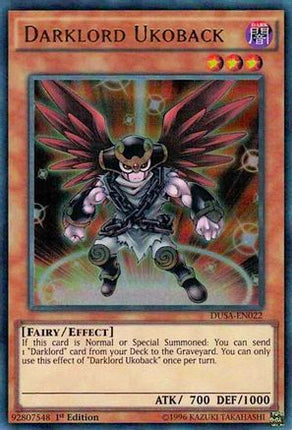 Darklord Ukoback (Ultra Rare) [DUSA-EN022] 1st Edition