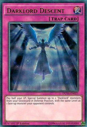 Darklord Descent (Ultra Rare) [DUSA-EN023] 1st Edition