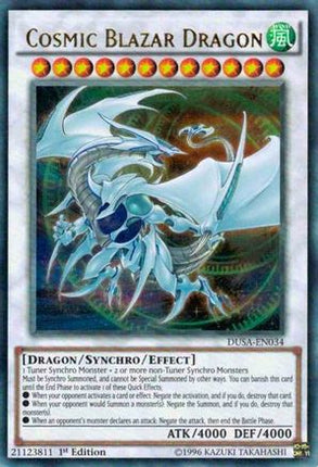 Cosmic Blazar Dragon (Ultra Rare) [DUSA-EN034] 1st Edition