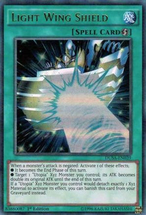 Light Wing Shield (Ultra Rare) [DUSA-EN039] 1st Edition