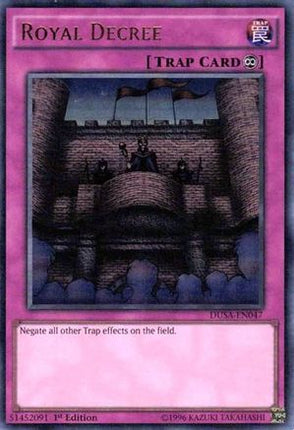 Royal Decree (Ultra Rare) [DUSA-EN047] 1st Edition