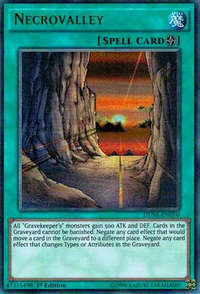 Necrovalley (Ultra Rare) [DUSA-EN050] 1st Edition