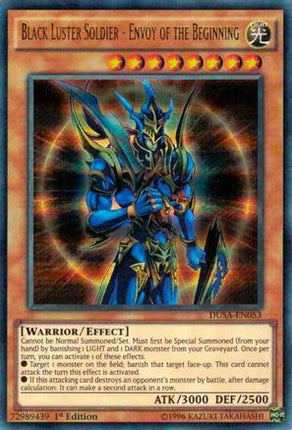 Black Luster Soldier - Envoy of the Beginning (Ultra Rare) [DUSA-EN053] 1st Edition