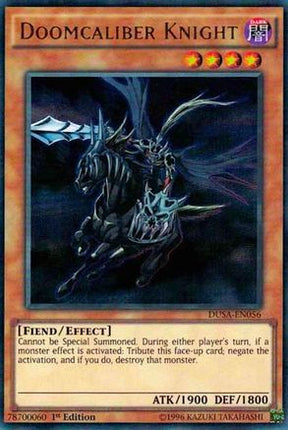 Doomcaliber Knight (Ultra Rare) [DUSA-EN056] 1st Edition