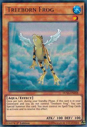 Treeborn Frog (Ultra Rare) [DUSA-EN058] 1st Edition
