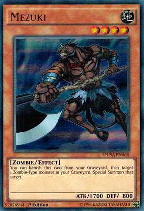 Mezuki (Ultra Rare) [DUSA-EN064] 1st Edition
