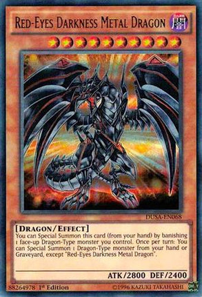 Red-Eyes Darkness Metal Dragon (Ultra Rare) [DUSA-EN068] 1st Edition