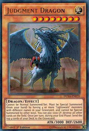 Judgment Dragon (Ultra Rare) [DUSA-EN070] 1st Edition