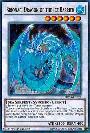 Brionac, Dragon of the Ice Barrier (Ultra Rare) [DUSA-EN073] 1st Edition