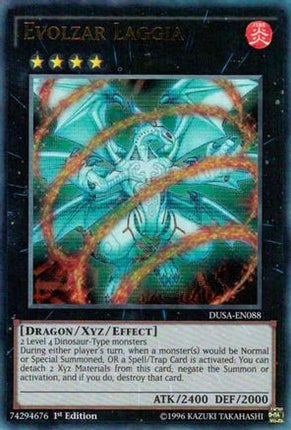 Evolzar Laggia (Ultra Rare) [DUSA-EN088] 1st Edition