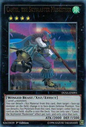 Castel, the Skyblaster Musketeer (Ultra Rare) [DUSA-EN093] 1st Edition