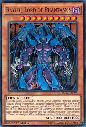 Raviel, Lord of Phantasms (Ultra Rare) [DUSA-EN098] 1st Edition