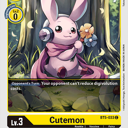 Cutemon [BT5-033] [Battle of Omni]