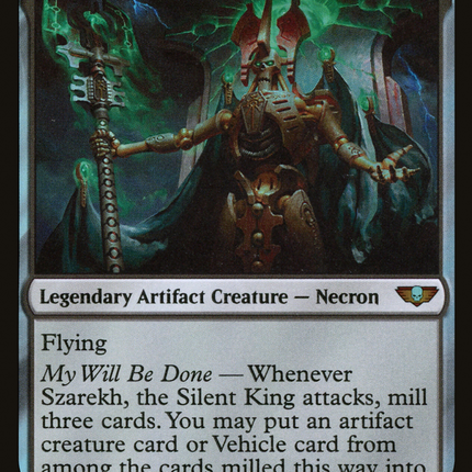 Szarekh, the Silent King [Warhammer 40,000 Commander] Foil