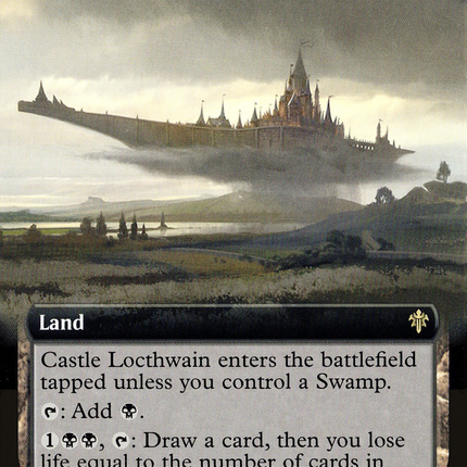 Castle Locthwain (Extended Art) [Throne of Eldraine]
